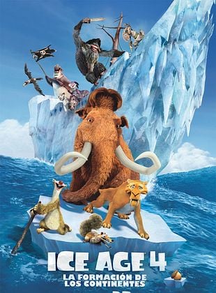 Cartel de  Ice Age 4: La formación de los continentes