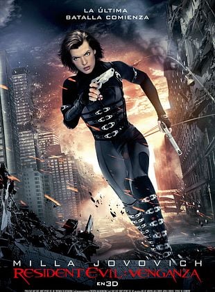 Cartel de  Resident Evil: Venganza