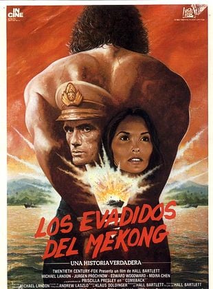 Cartel de Los evadidos del Mekong