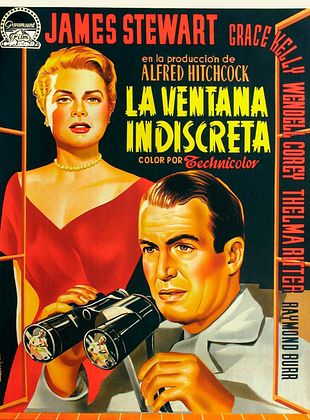 Cartel de  La ventana indiscreta