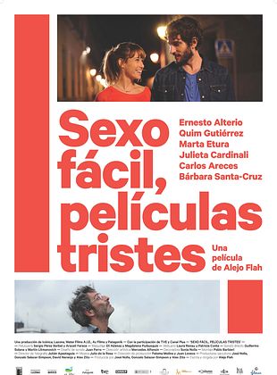 Cartel de  Sexo fácil, películas tristes