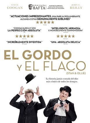 Cartel de  El Gordo y el Flaco (Stan & Ollie)
